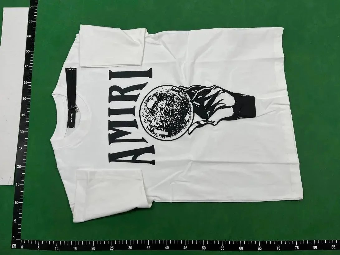Amiri Floral Burst Logo Black T-Shirt - 10