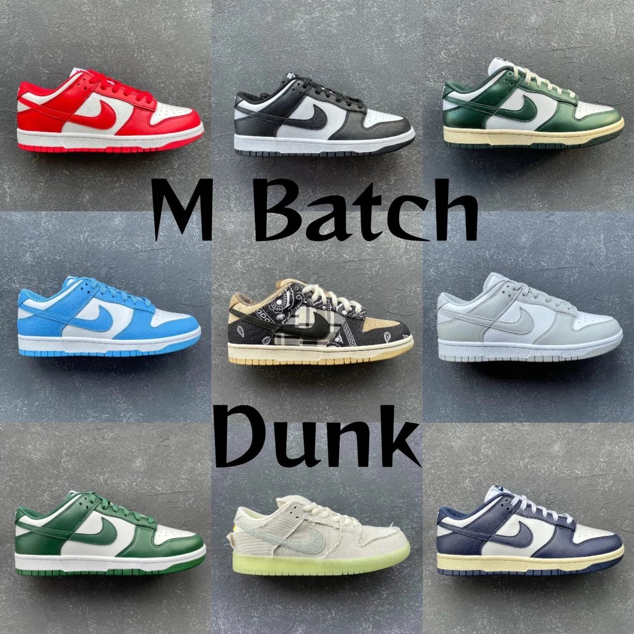Nike Dunk Low Retro Sneakers Multiple Colorways