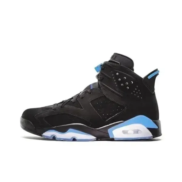 Air Jordan 6 Retro Black Lime Green Sneakers - 4