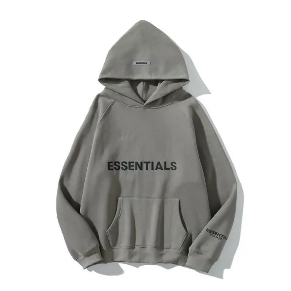 Fear of God Essentials Hoodie Gray - 1