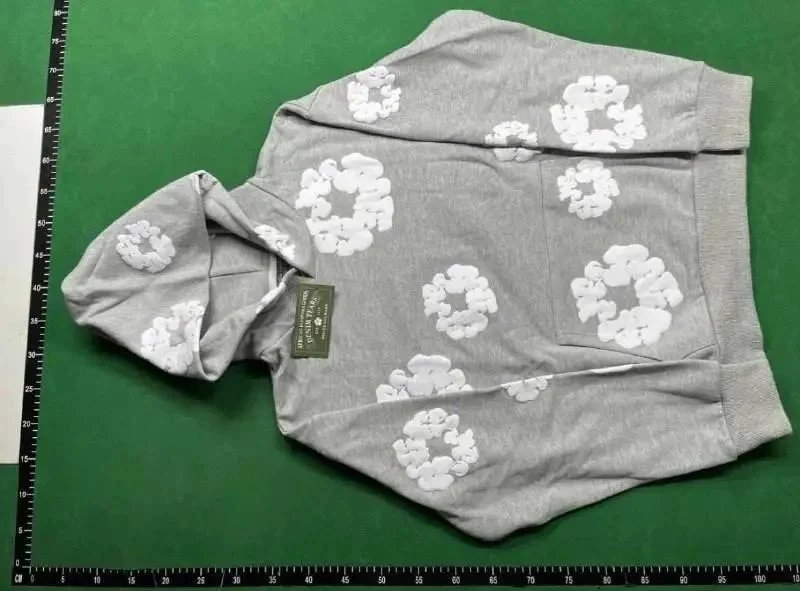 Gallery Dept. Scrunchie Print Hoodie and Sweatpants Set Gray - 7