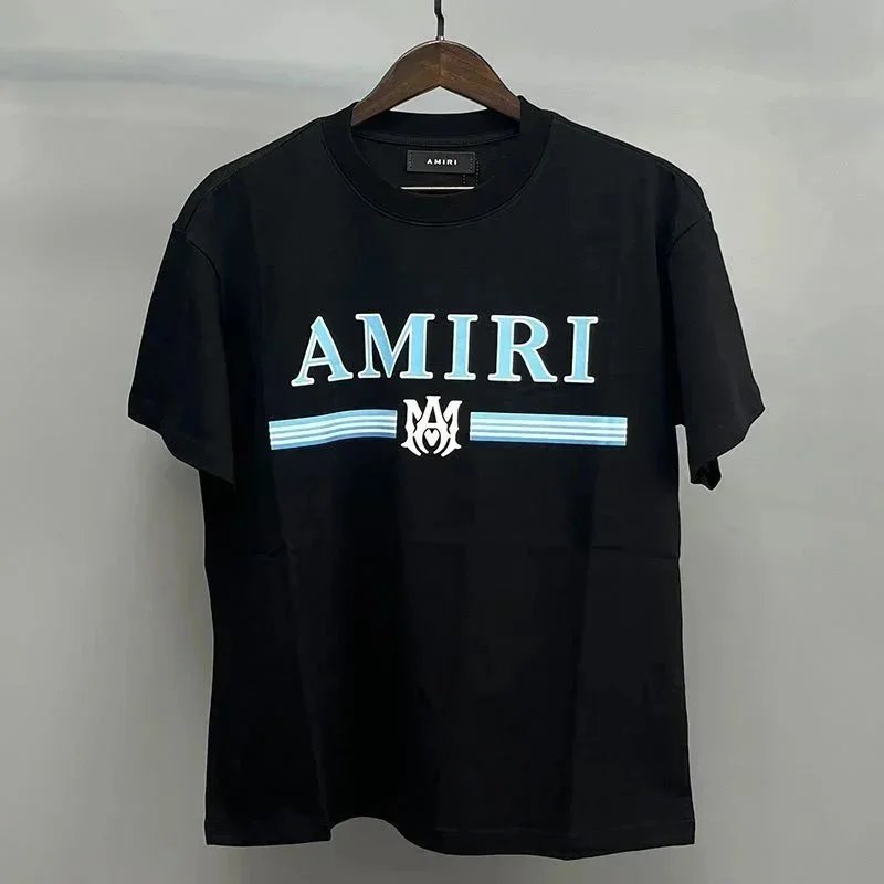 Amiri Floral Burst Logo Black T-Shirt - 6