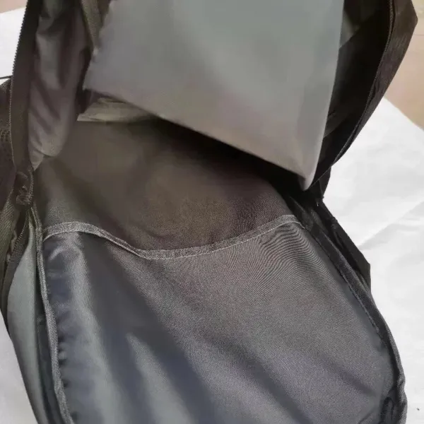 Supreme Vertical Logo Backpack Black - 8