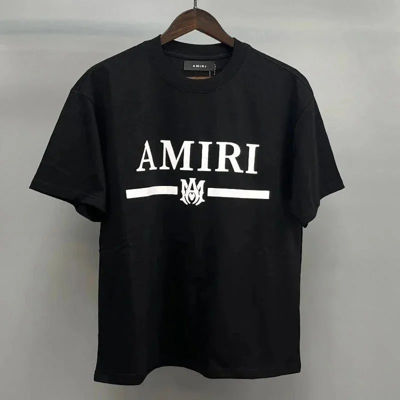 Amiri Floral Burst Logo Black T-Shirt - 7