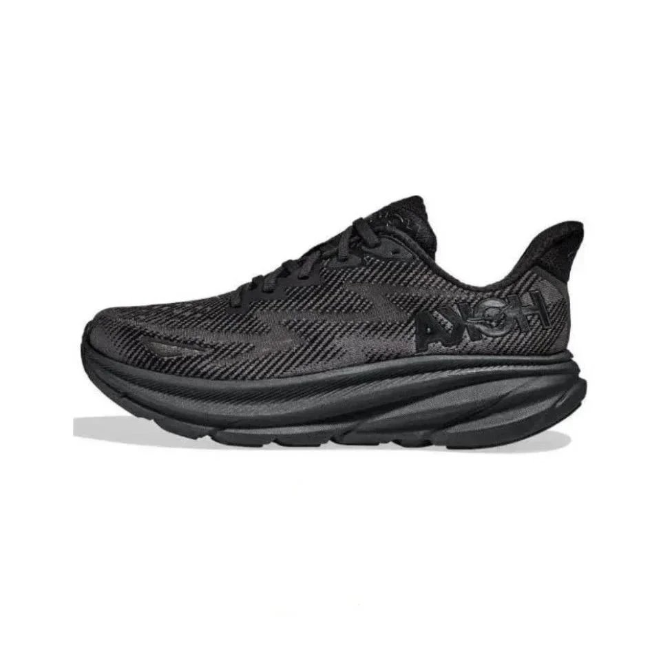Hoka One One Bondi 8 Black Running Shoes - 1