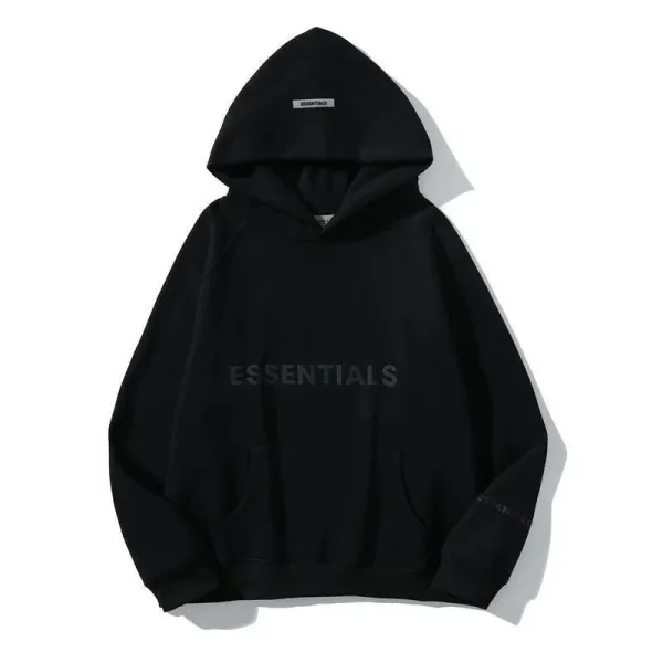 Fear of God Essentials Hoodie Black - 1