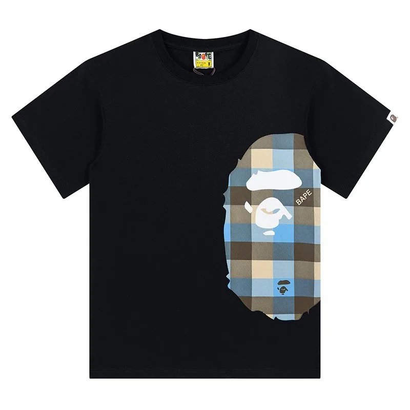 A Bathing Ape BAPE Camo Stack T-Shirt Black - 9