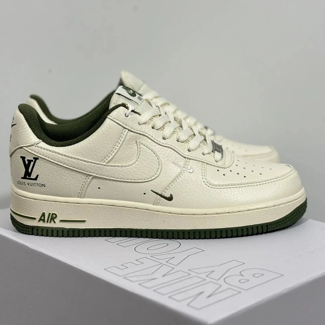 Nike Air Force 1 Low White Sneakers - 5