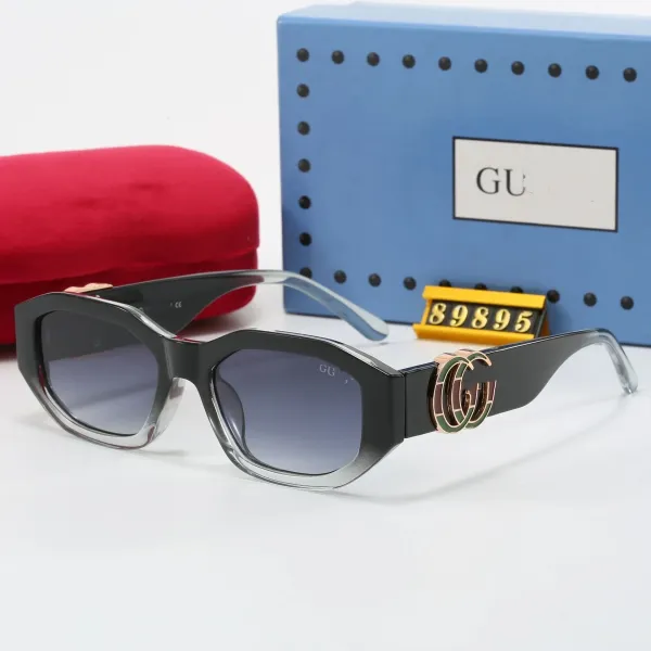 Gucci GG Marmont Square Sunglasses Black Gradient - 1