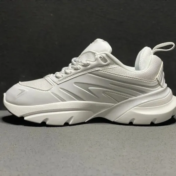 Off-White Industrial Runner White Chunky Sneakers - 1