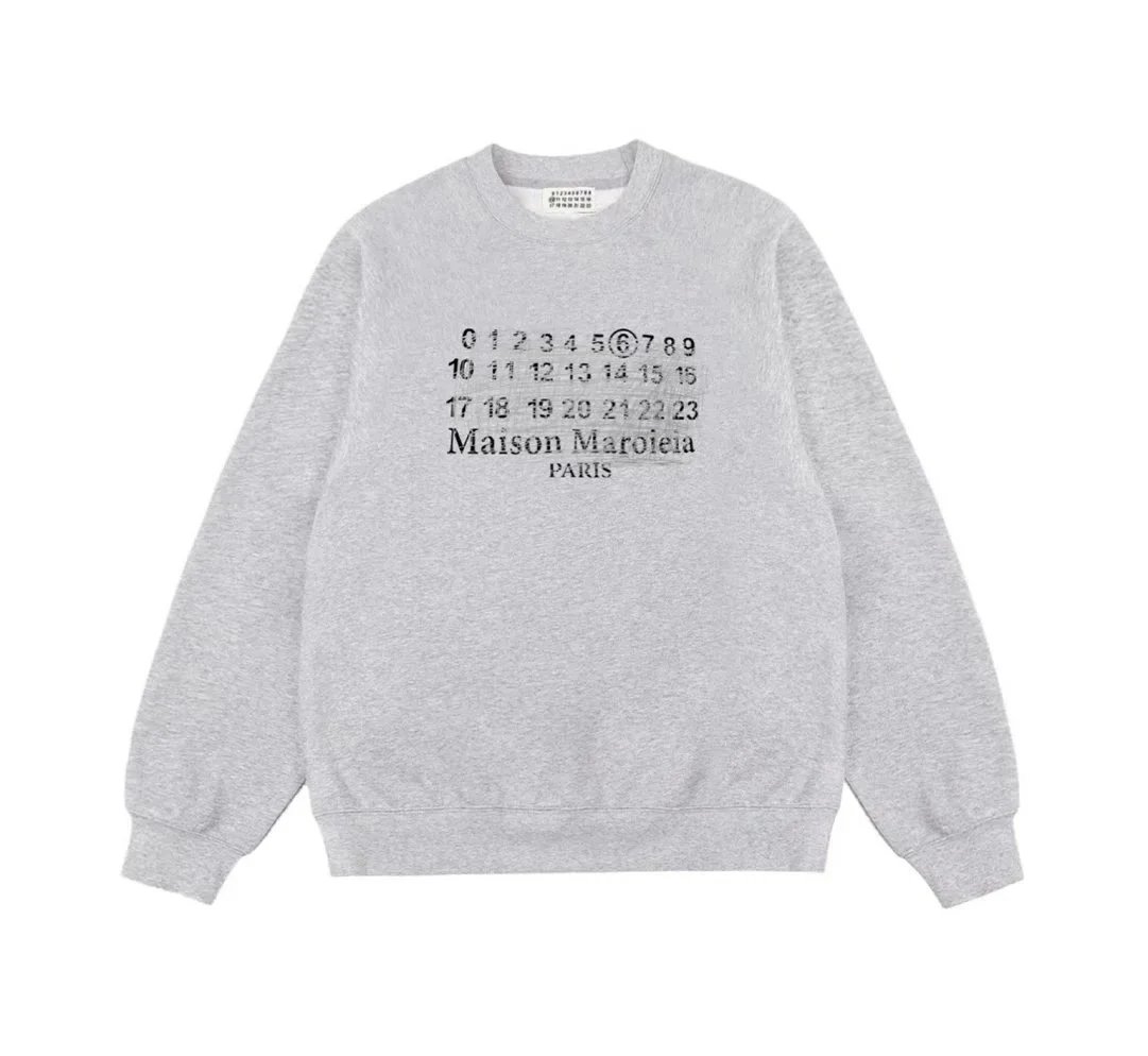 MMY Logo Embroidered White Hoodie - 10