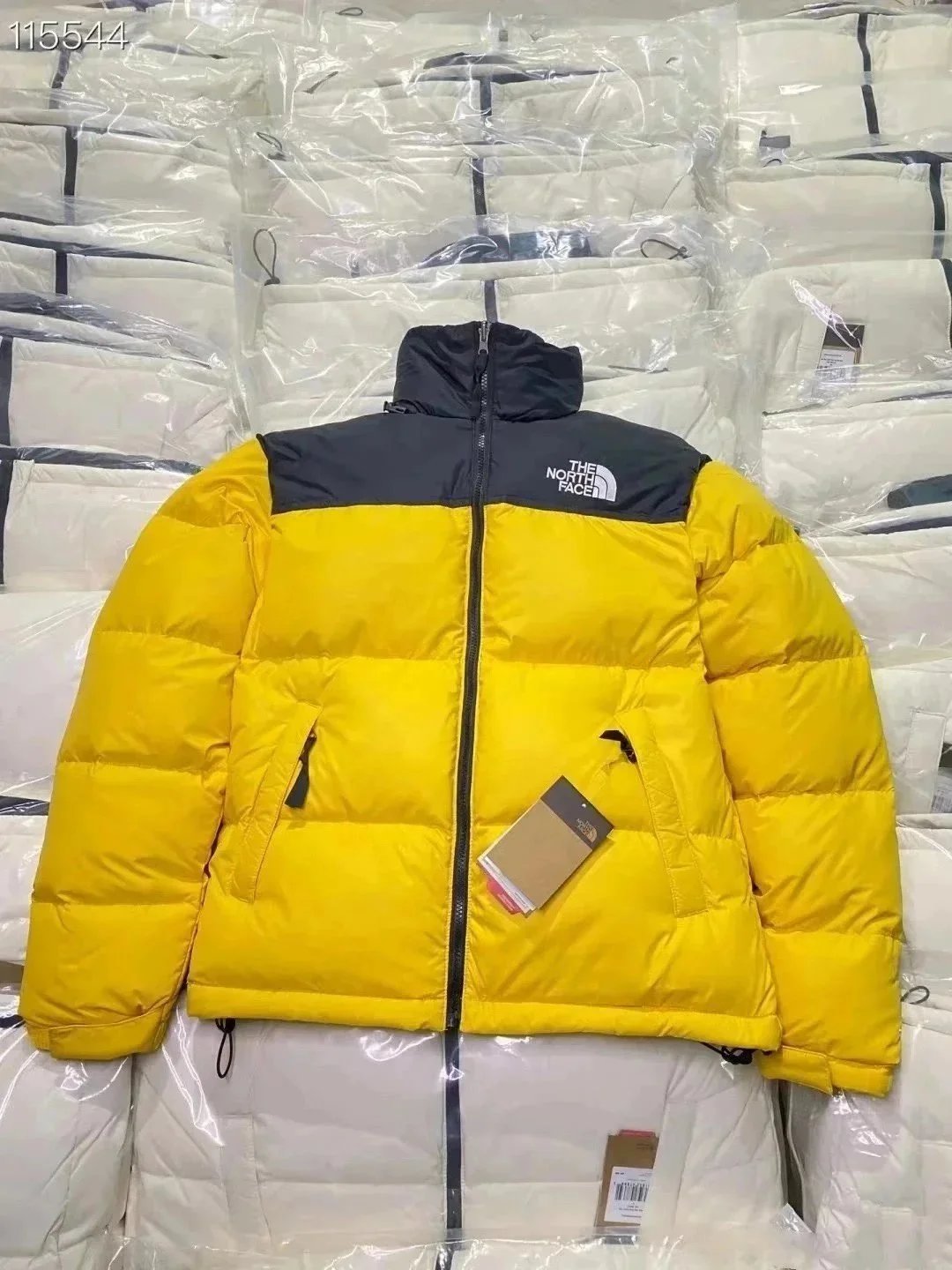 The North Face 1996 Retro Nuptse Down Jacket Gray/Black - 7