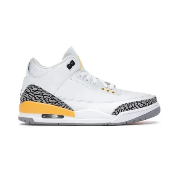 Air Jordan 3 OG White Cement Sneakers - 4