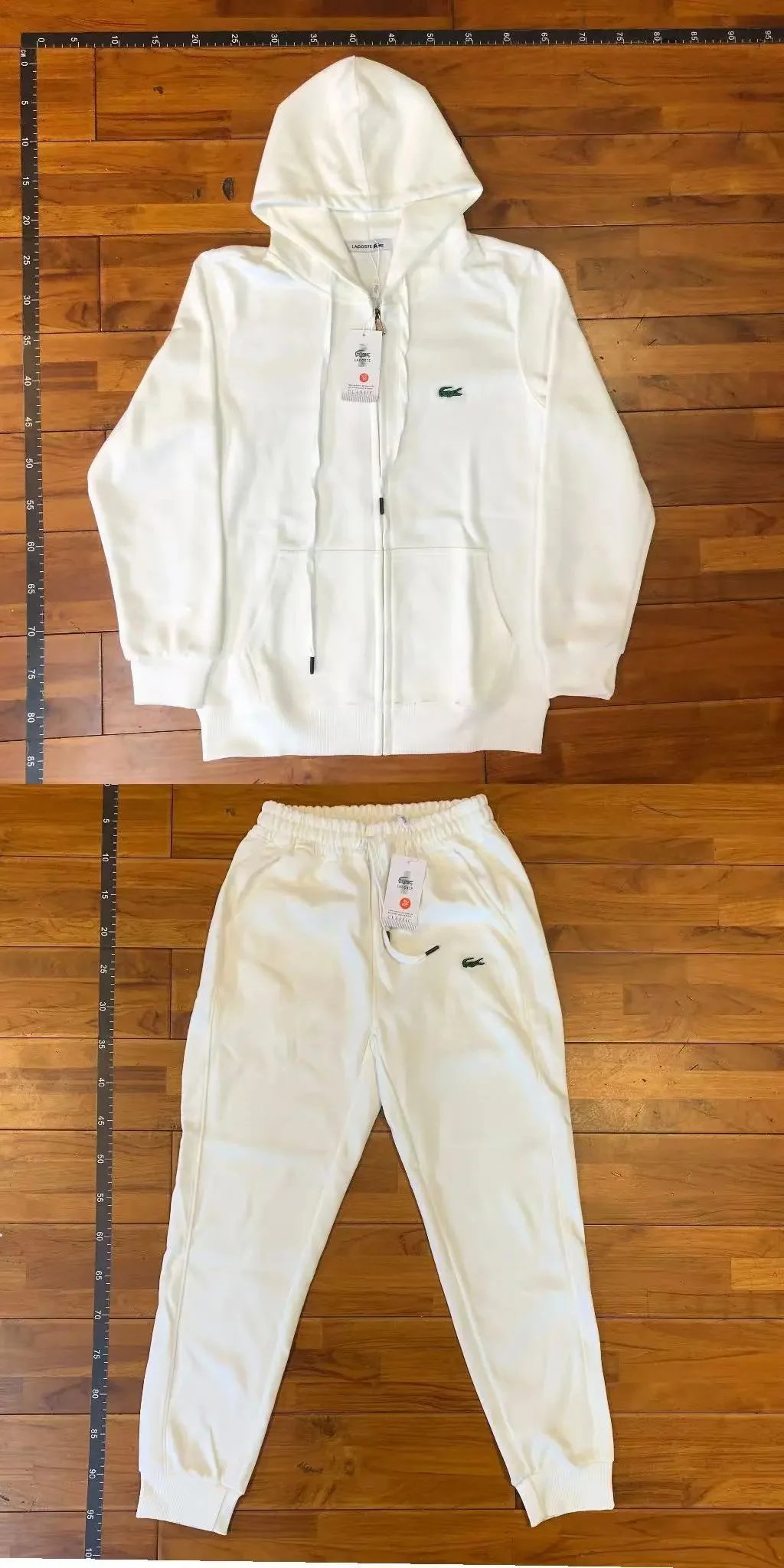 Polo Ralph Lauren Full-Zip Hoodie and Sweatpants Set Gray Tracksuit - 6