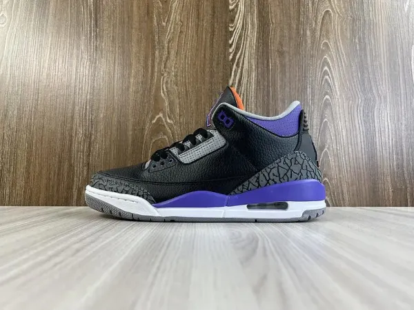 Air Jordan 3 x Fragment Design White/Black Sneakers - 9