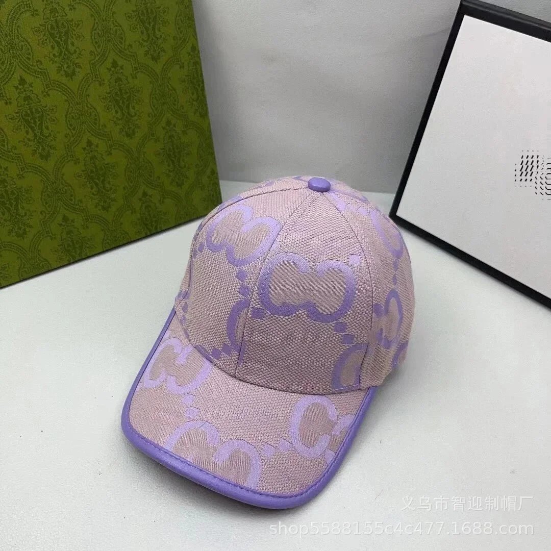 Gucci GG Pattern Mint Green Baseball Cap - 3