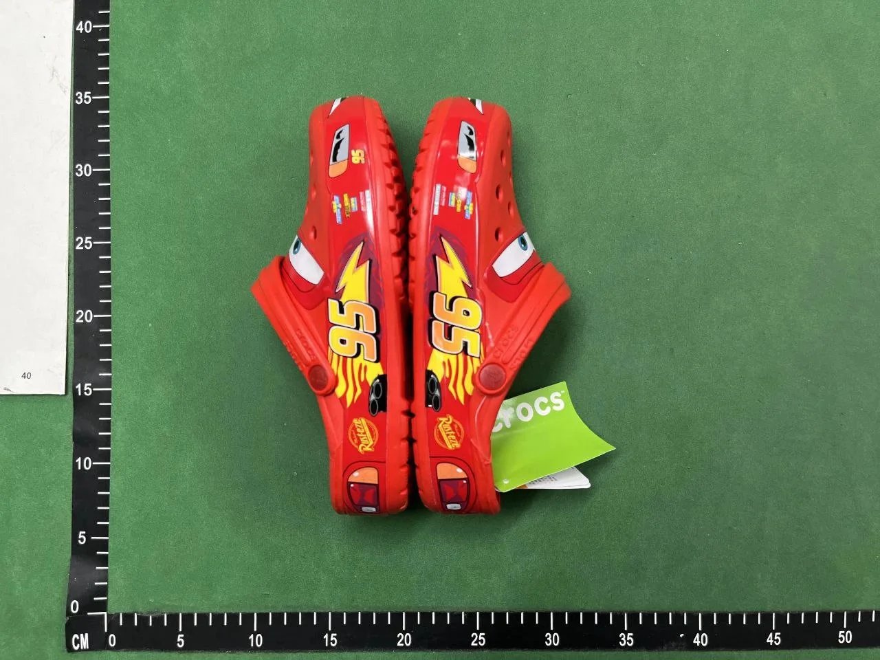 Crocs x Disney Pixar Cars Lightning McQueen Clog Red Shoes - 8