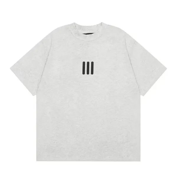 Adidas Originals Three Stripes Heather Gray T-Shirt - 1