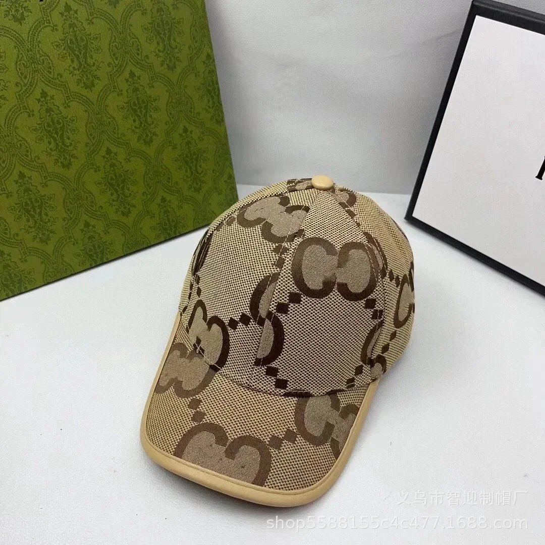 Gucci GG Pattern Mint Green Baseball Cap - 4