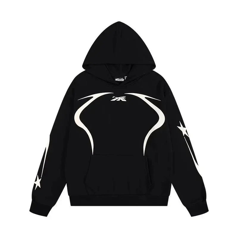 Hellstar Om Symbol Hoodie Blue - 9