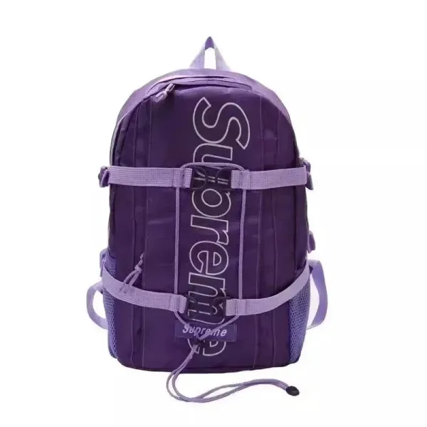 Supreme Vertical Logo Backpack Black - 3