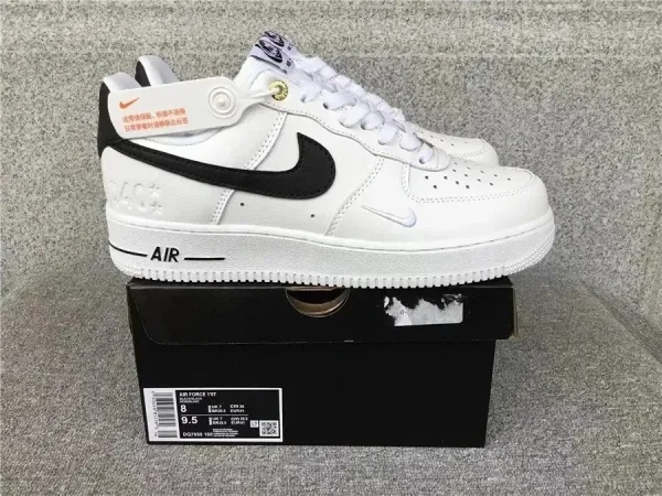 Nike Air Force 1 '07 Low White/Black Sneakers - 1