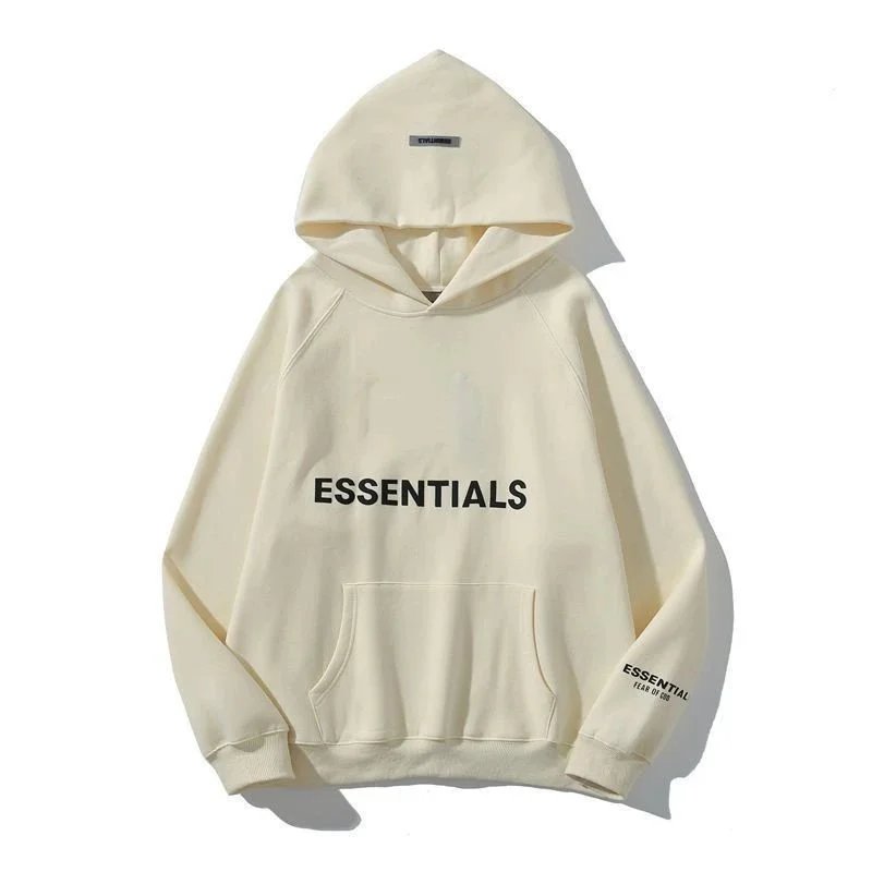 Fear of God Essentials Black Crewneck Hoodie - 6