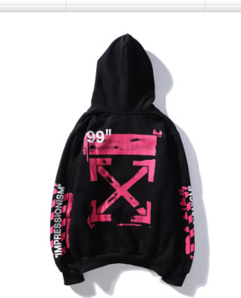Off-White Industrial Print Hoodie White - 3