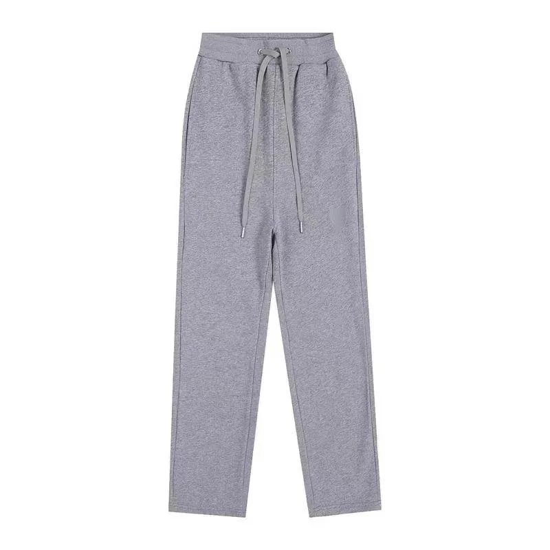 Ami Paris Heart Logo Sweatpants Light Blue - 9