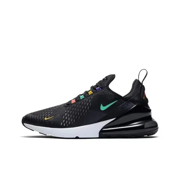 Nike Air Max 270 Black Multicolor Running Shoes - 1