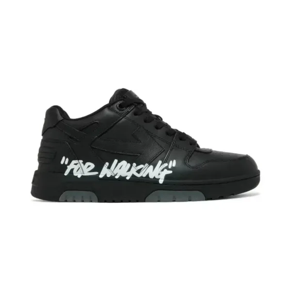 Off-White For Walking Black Sneakers - 1