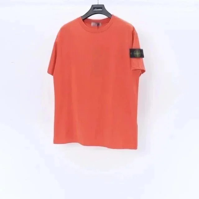 Stone Island White T-Shirt with Compass Patch - 10