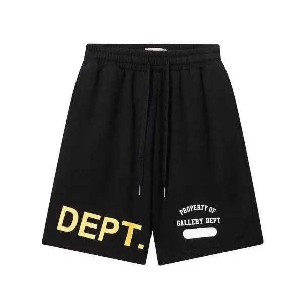 Gallery Dept Paint-Splatter Orange Sweatshorts - 5