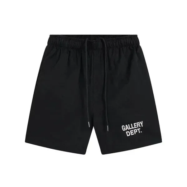 Gallery Dept Paint-Splatter Orange Sweatshorts - 7