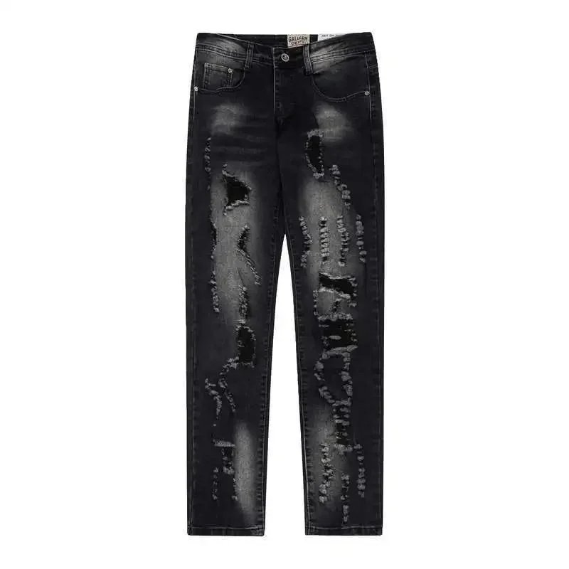 Gallery Dept. Distressed Black Denim Jeans - 1