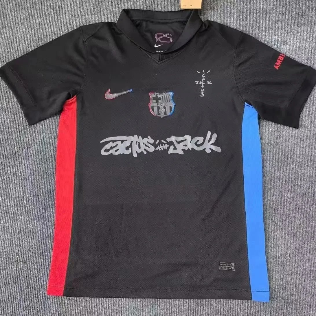 Nike x Travis Scott x FC Barcelona Cactus Jack Third Kit Jersey