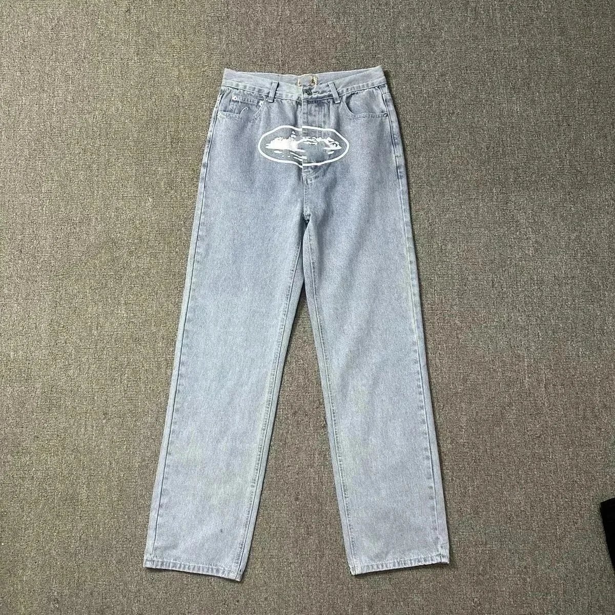 Design Script-Embroidered White Sweatpants - 7