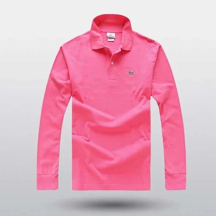 Lacoste Classic Long-Sleeve Polo Navy - 10