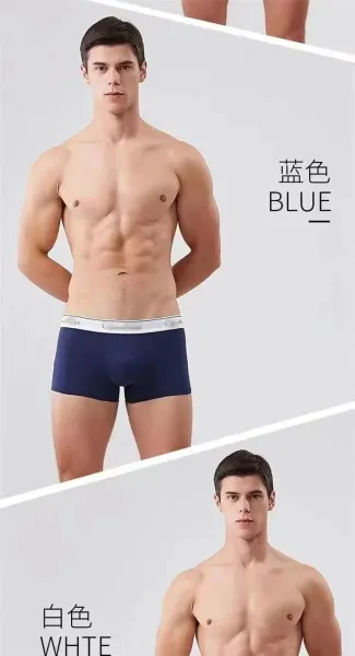 Cailelv Kelin Cotton Stretch Classic Fit Boxer Briefs Gray 3-Pack - 5