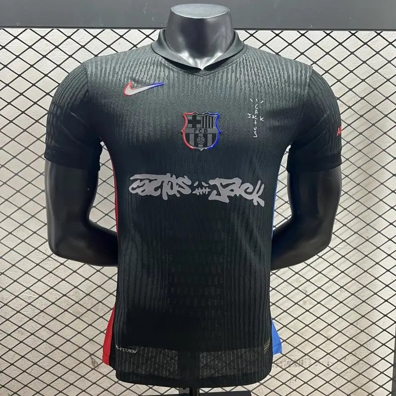 Nike x FC Barcelona 2023-24 Third Jersey Black - 5