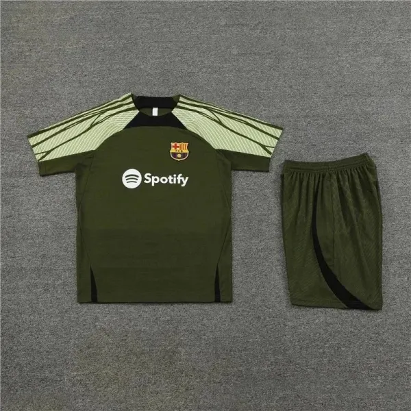 FC Barcelona x Spotify Training Set Army Green Activewear - 1