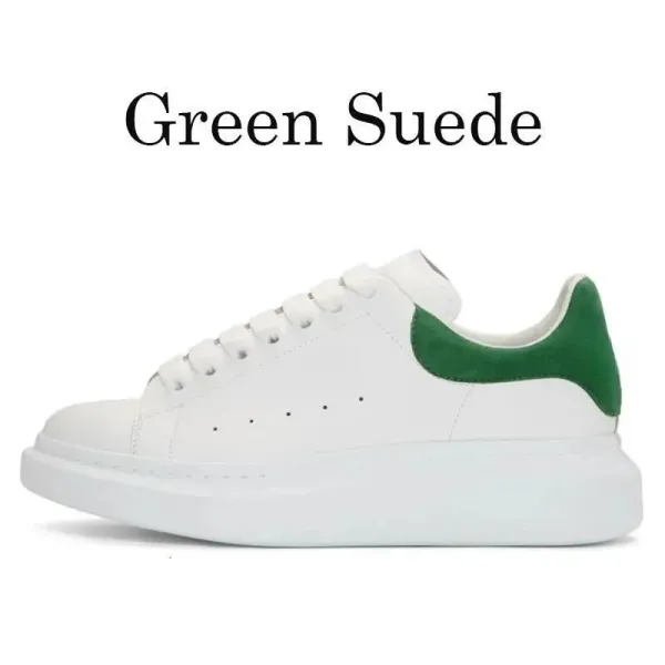Alexander McQueen Oversized Sneaker White with Holographic Heel Tab Sneakers - 5