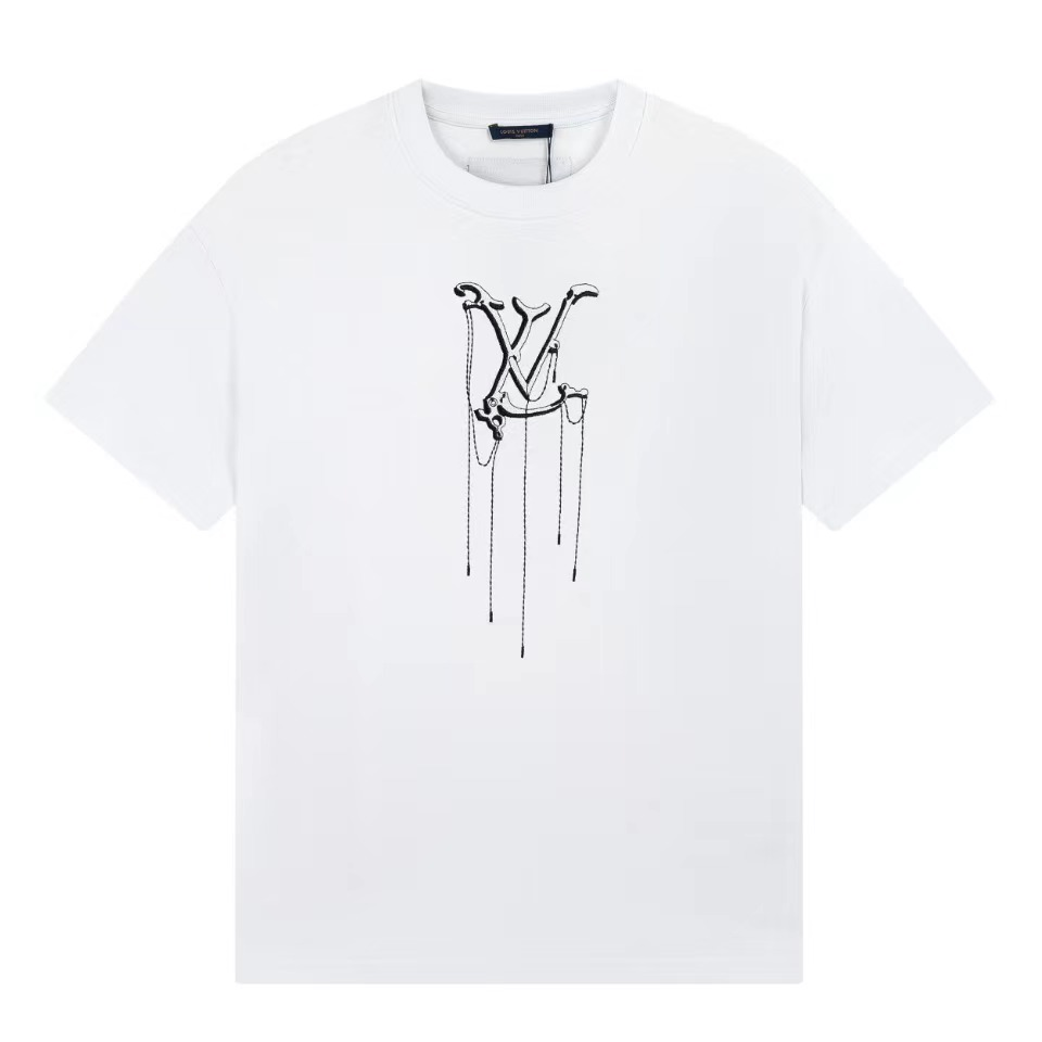 Louis Vuitton x Yoji Yamamoto Black Graphic T-Shirt - 7