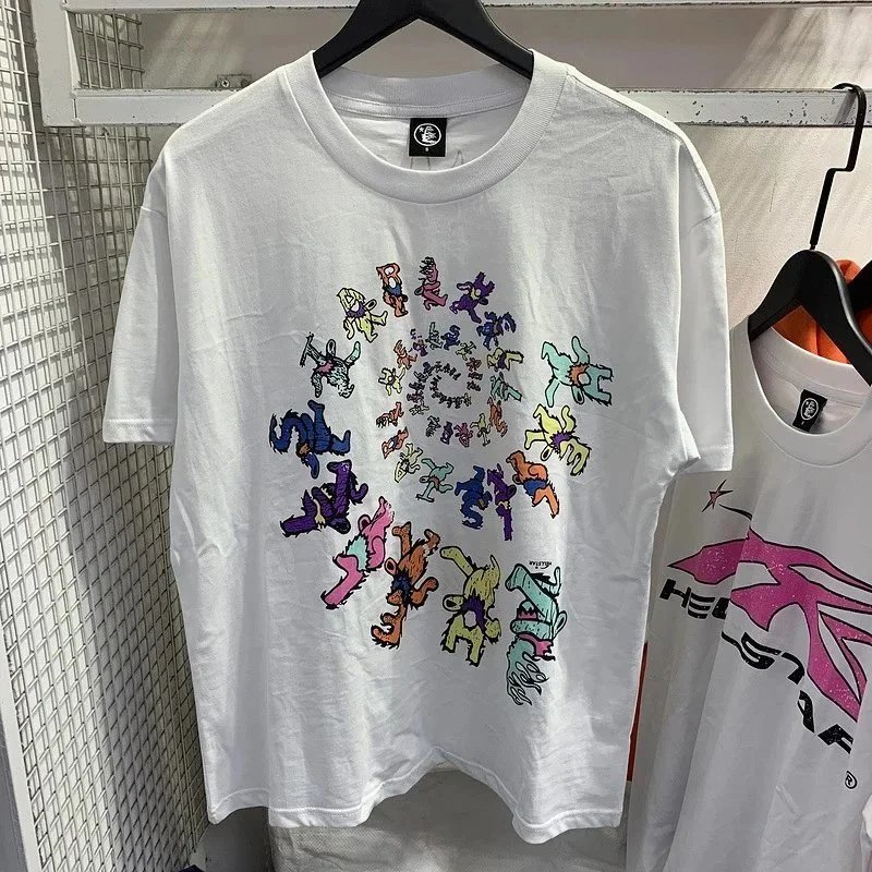 Hellstar Path to Paradise White Graphic T-Shirt - 5