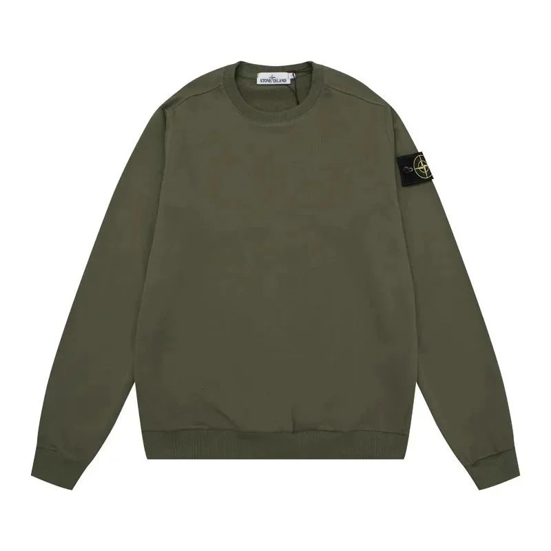Stone Island Black T-Shirt with Compass Patch - 8