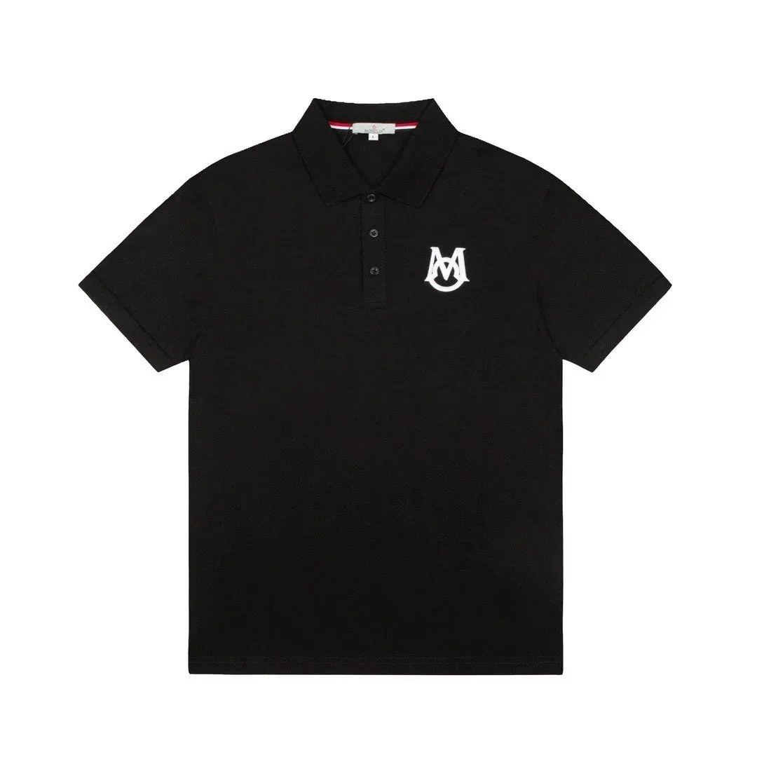 Moncler Logo Collar Polo White - 8