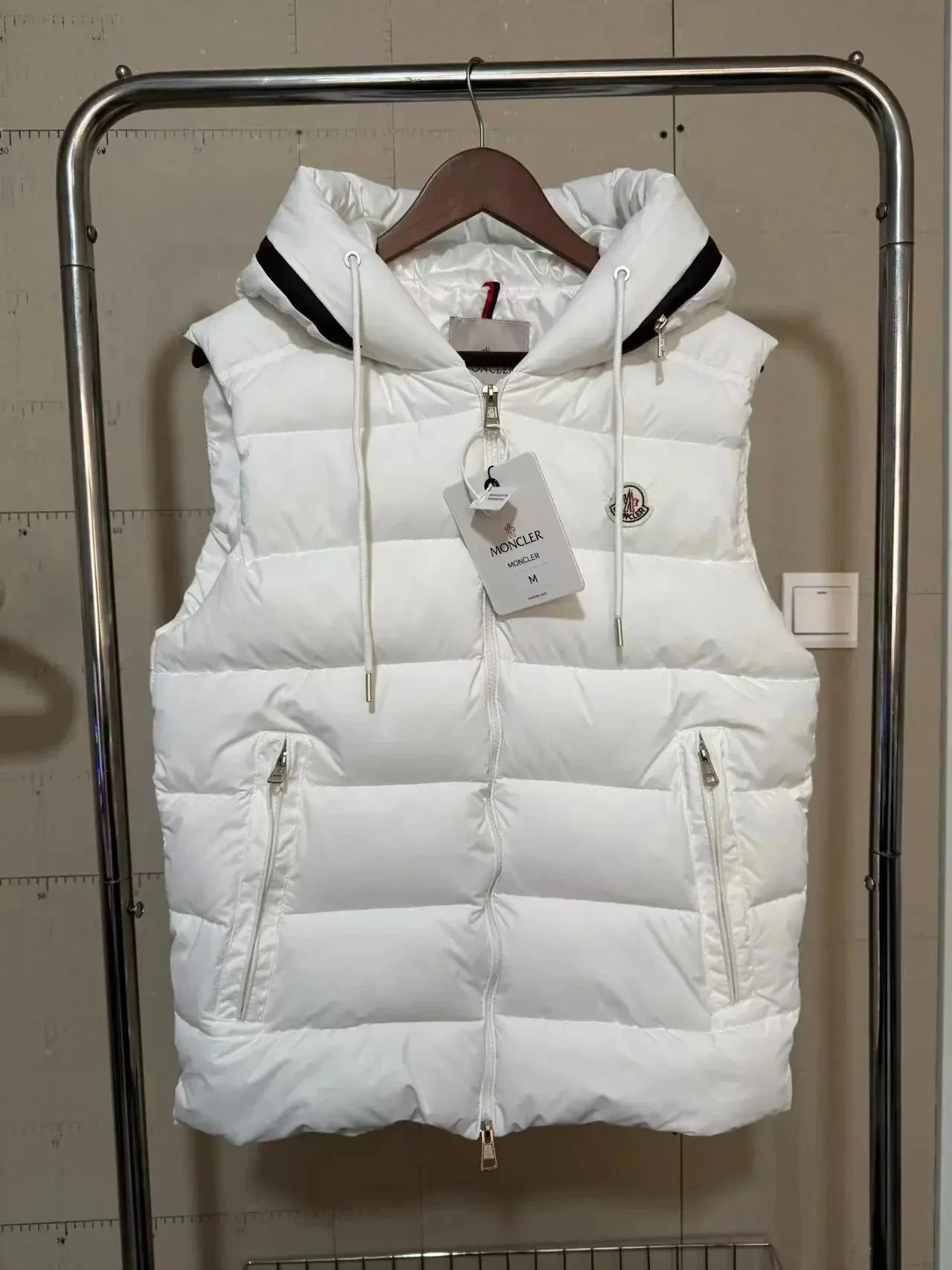 Moncler Maya Vest Black Down Vest - 5