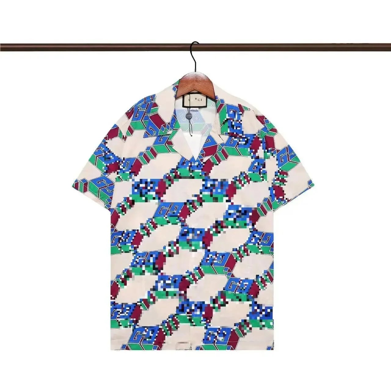 Gucci Horsebit Print Silk Shorts White - 5