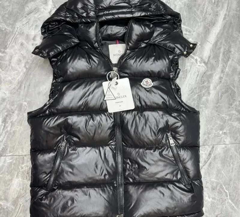 Moncler Maya Vest Black Down Vest - 11