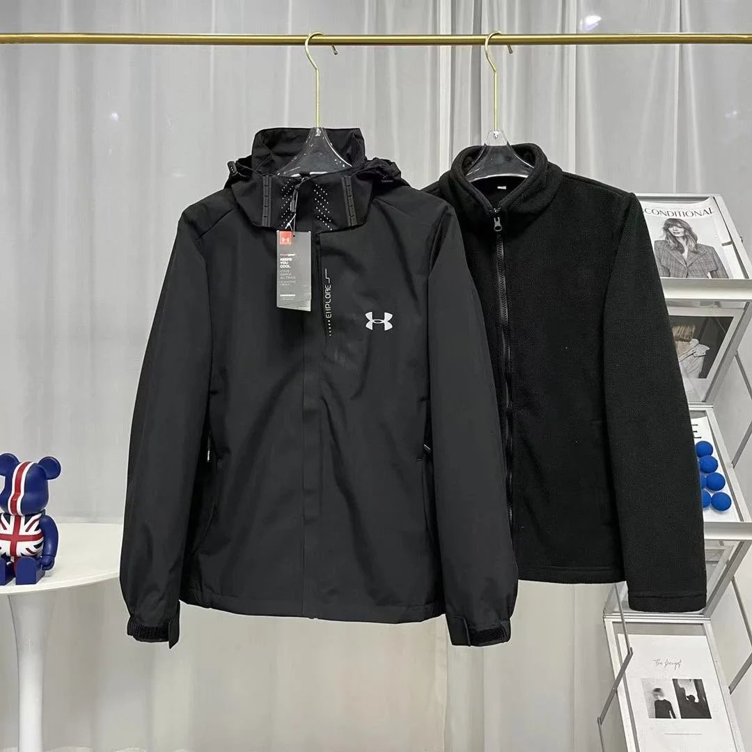 Nike ClimaLite Windbreaker Gray Outerwear - 3